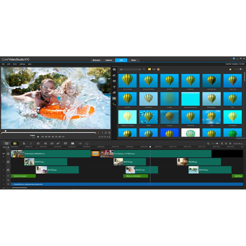 Corel VideoStudio 2018 X10 Ultimate