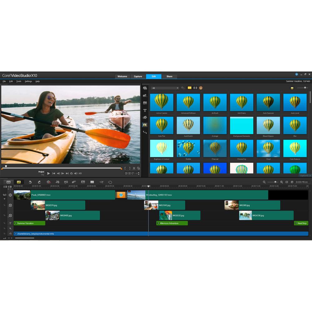 Corel VideoStudio 2018 X10 Ultimate, Corel, VideoStudio, 2018, X10, Ultimate