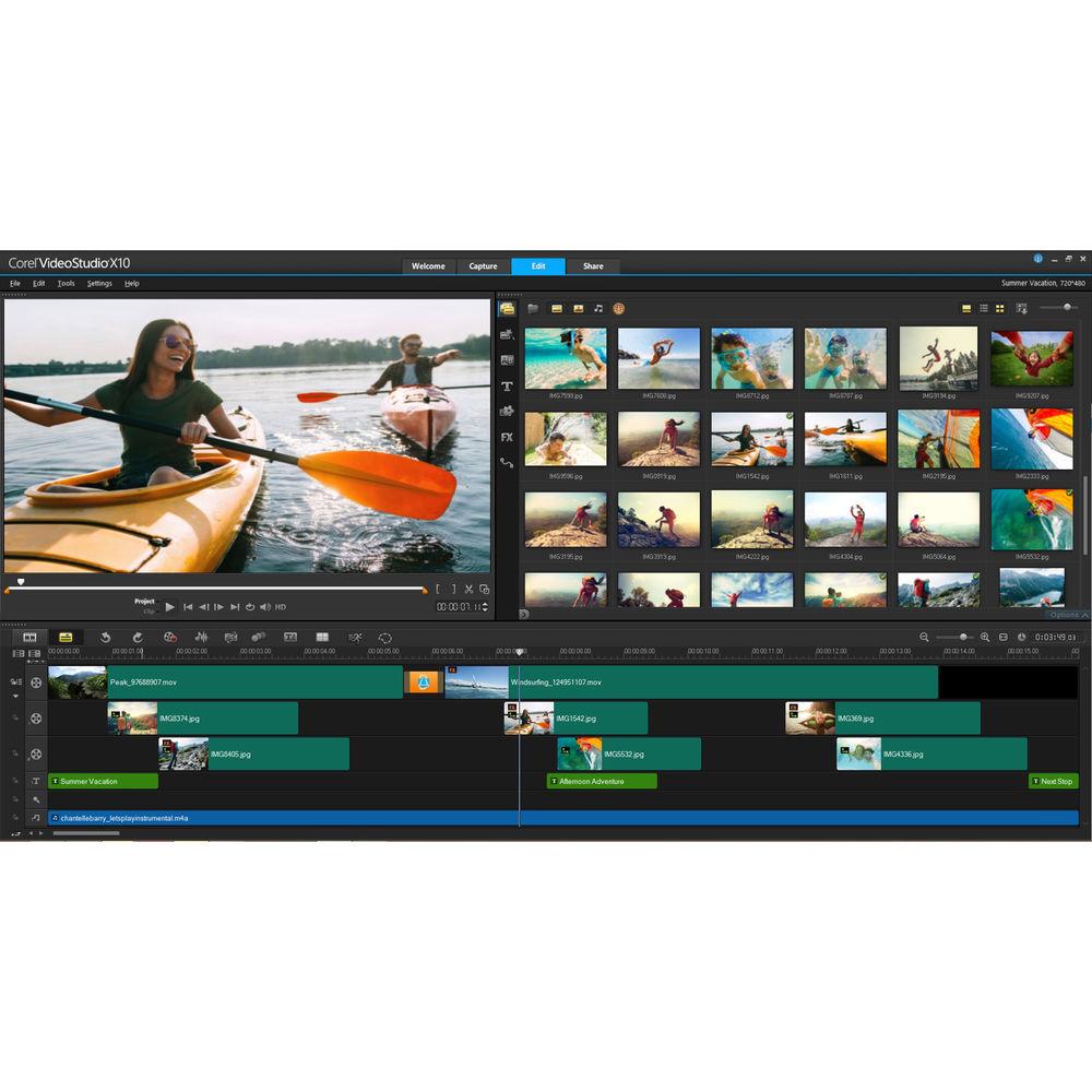 Corel VideoStudio 2018 X10 Ultimate, Corel, VideoStudio, 2018, X10, Ultimate