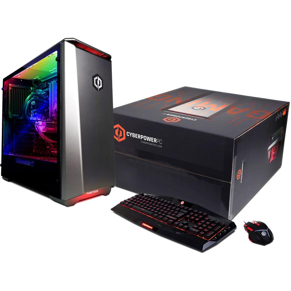 CyberPowerPC Gamer Panzer Liquid Cool Desktop Computer
