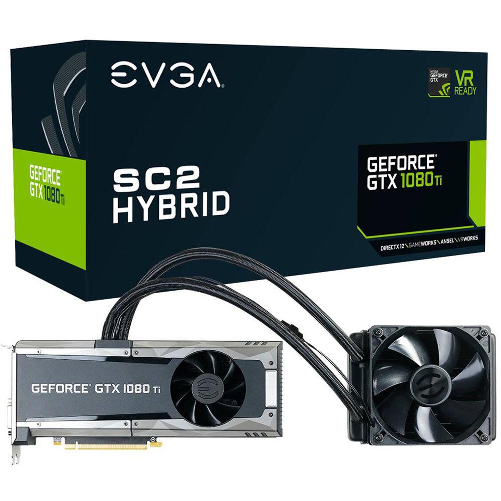 EVGA GeForce GTX 1080 Ti SC2 HYBRID GAMING Graphics Card