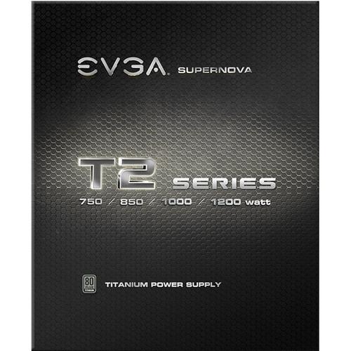 EVGA SuperNOVA 750 T2 750W 80 Plus Titanium Modular Power Supply, EVGA, SuperNOVA, 750, T2, 750W, 80, Plus, Titanium, Modular, Power, Supply