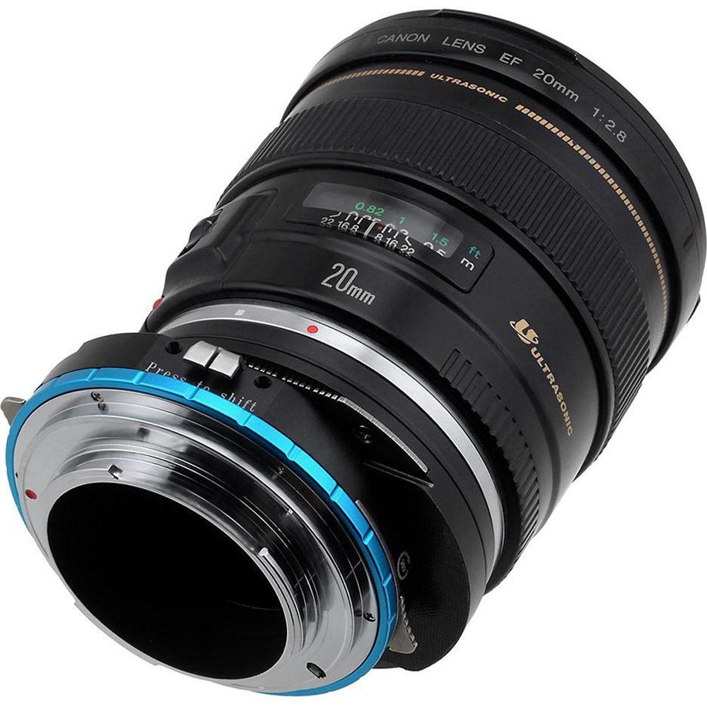 FotodioX Pro Lens Mount Shift Adapter for Canon EOS-Mount Lens to Sony E-Mount APS-C Camera