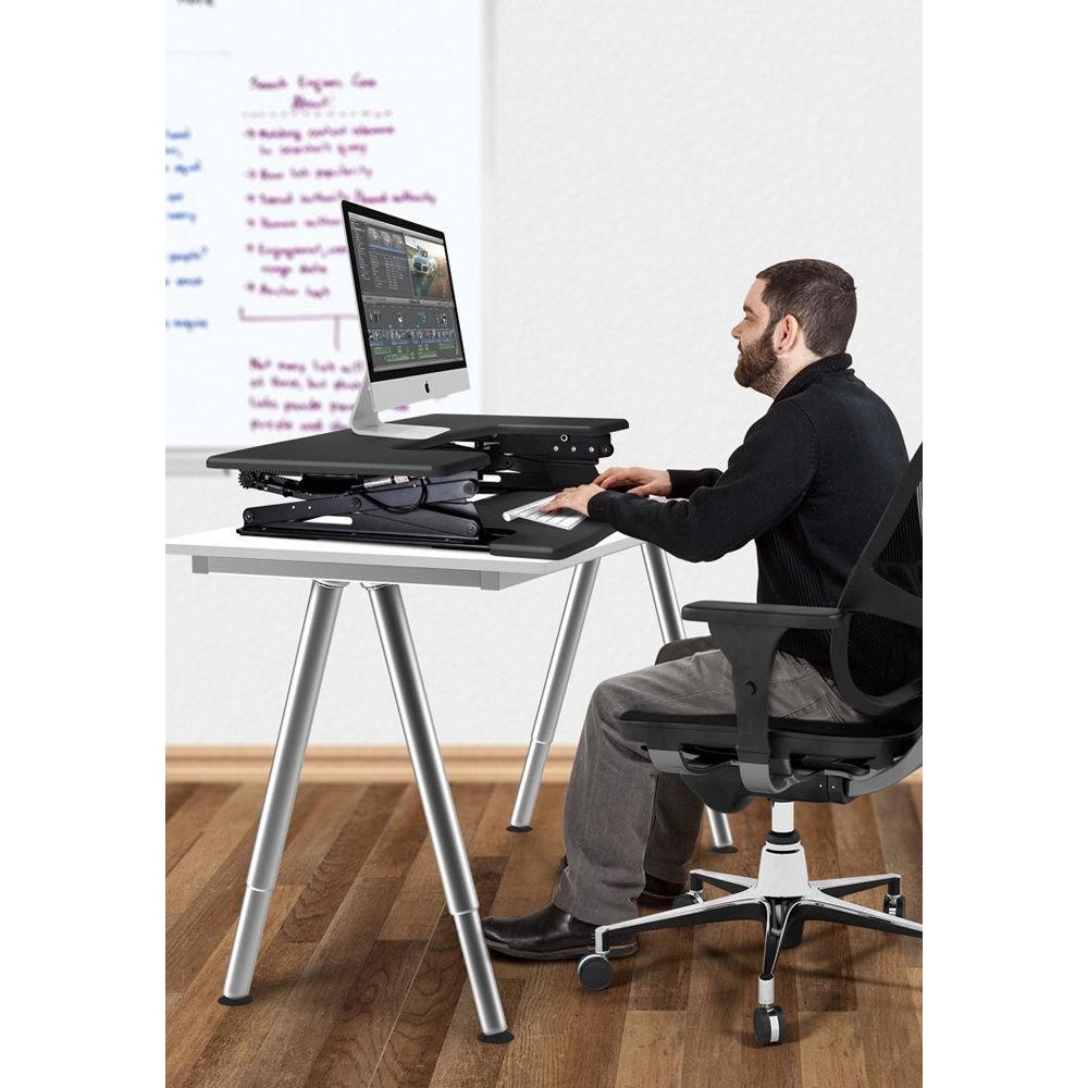 Halter ED-600 Height Adjustable Desk Sit Stand Desktop