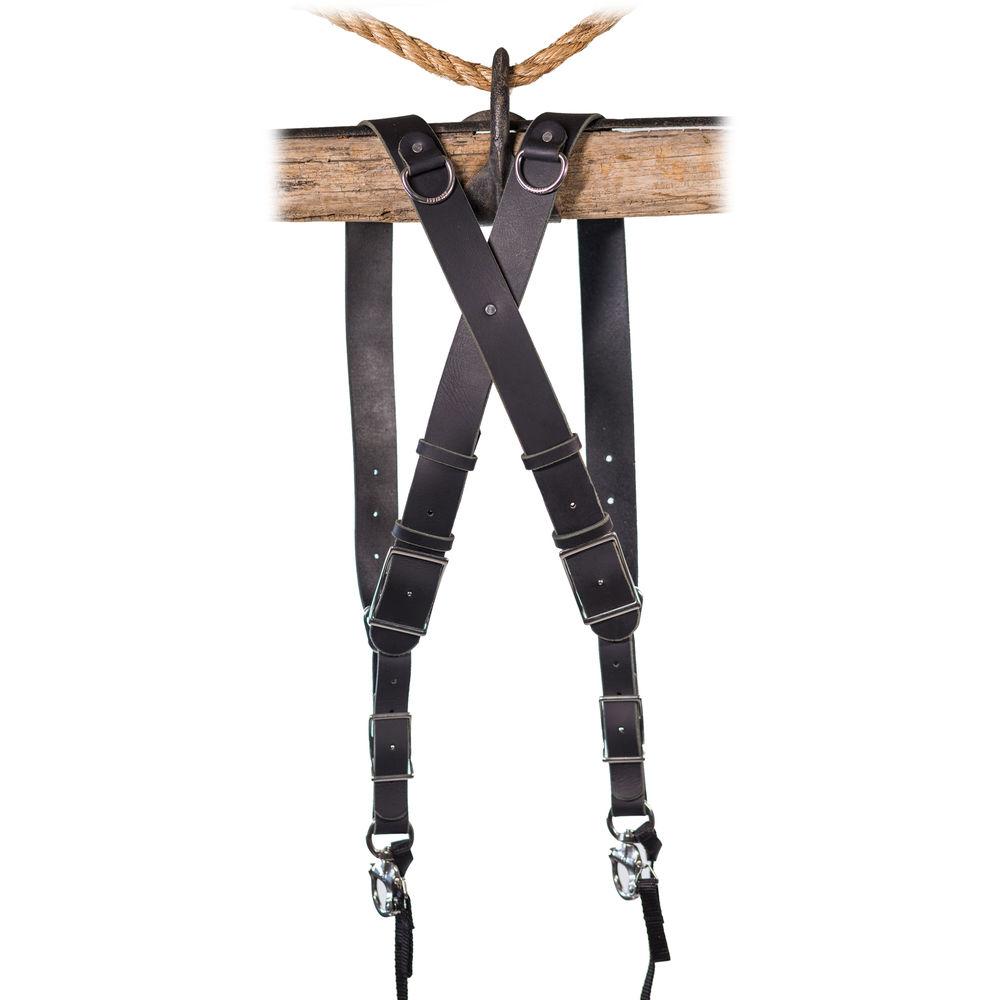 HoldFast Gear Money Maker 2-Camera Leather Harness