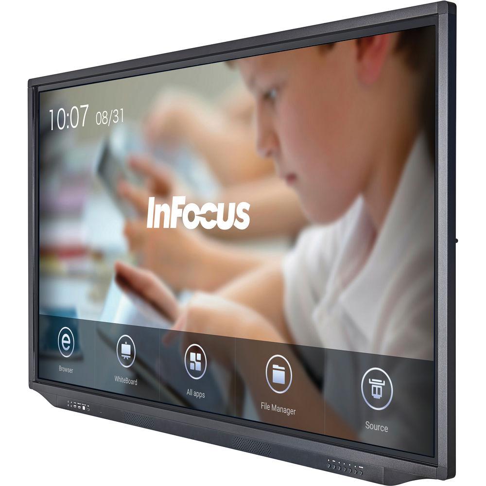 InFocus JTouch Plus 75" 4K Touch Display with Anti-Glare and Android