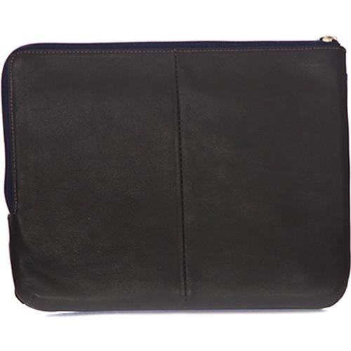 Jill-E Designs Dominick Leather Sleeve with Stand for 10" Tablet