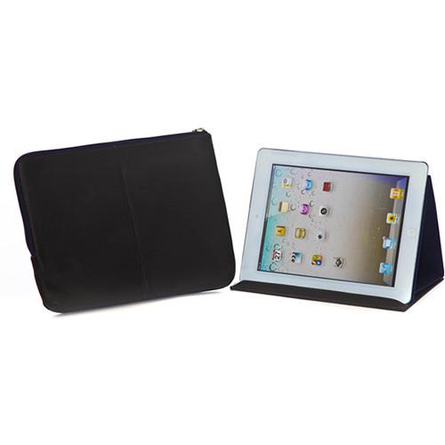Jill-E Designs Dominick Leather Sleeve with Stand for 10" Tablet