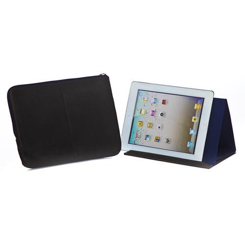 Jill-E Designs Dominick Leather Sleeve with Stand for 10" Tablet