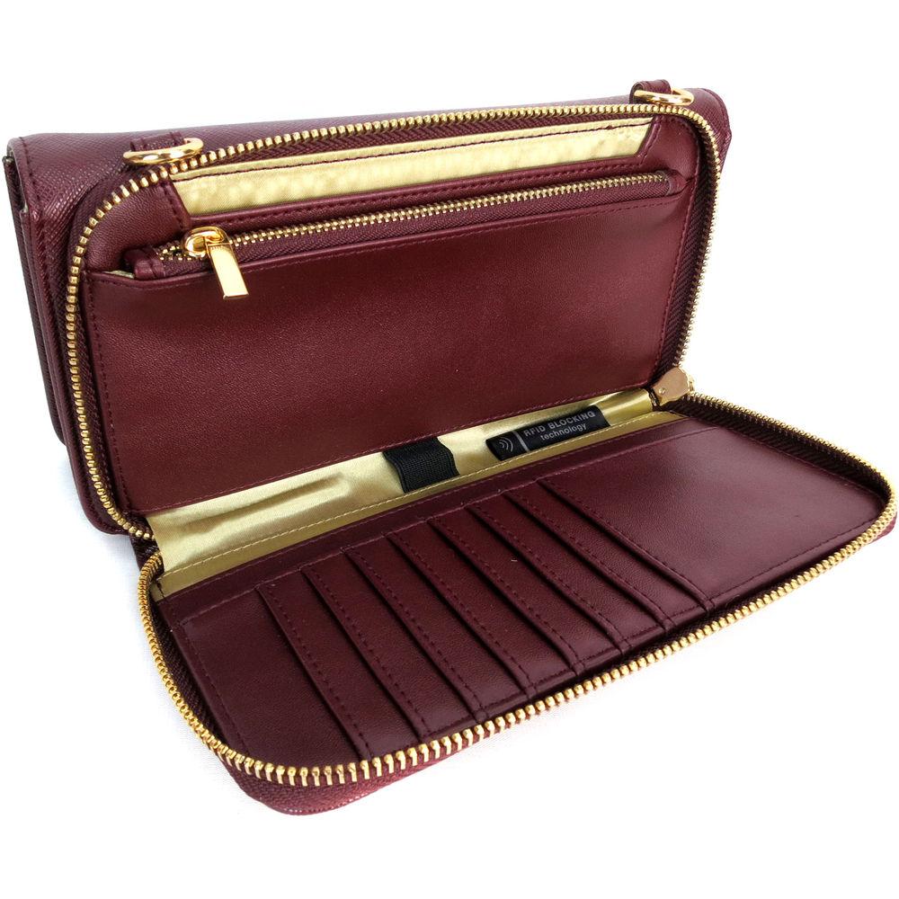 Jill-E Designs Isabel Tech Crossbody Bag with Built-In Phone Charger