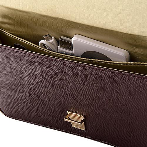 Jill-E Designs Isabel Tech Crossbody Bag with Built-In Phone Charger