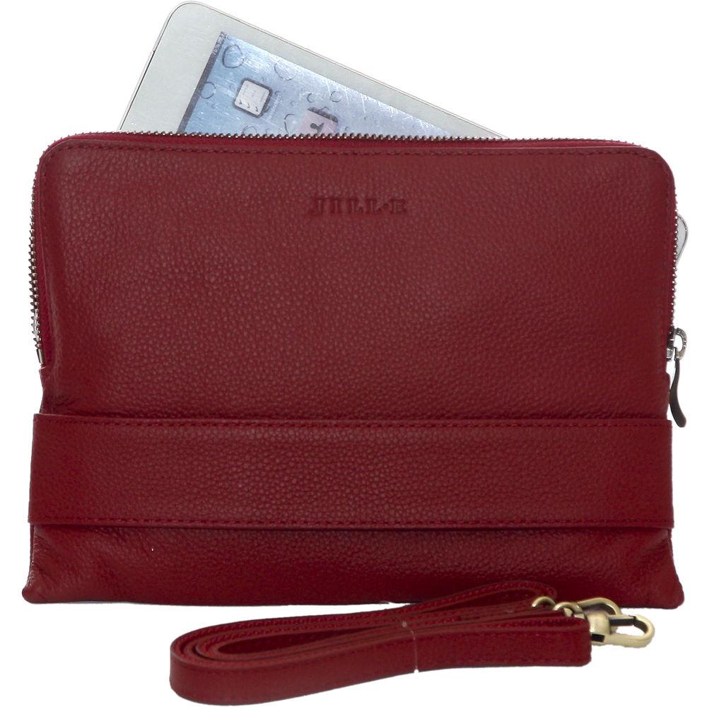 Jill-E Designs Ivy Leather Clutch for 7" Tablet