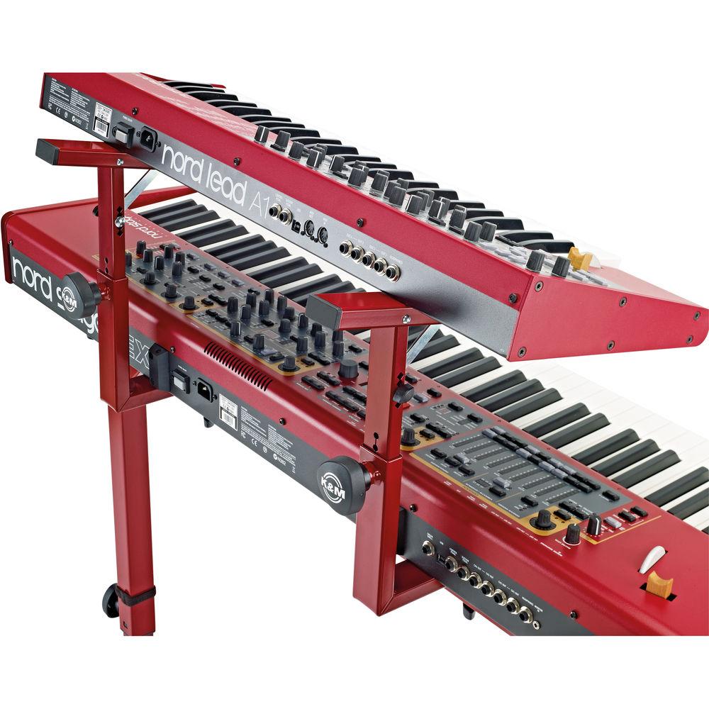 K&M 18813 Stacker Second-Tier Add-On for the Omega 18810 Keyboard Stand