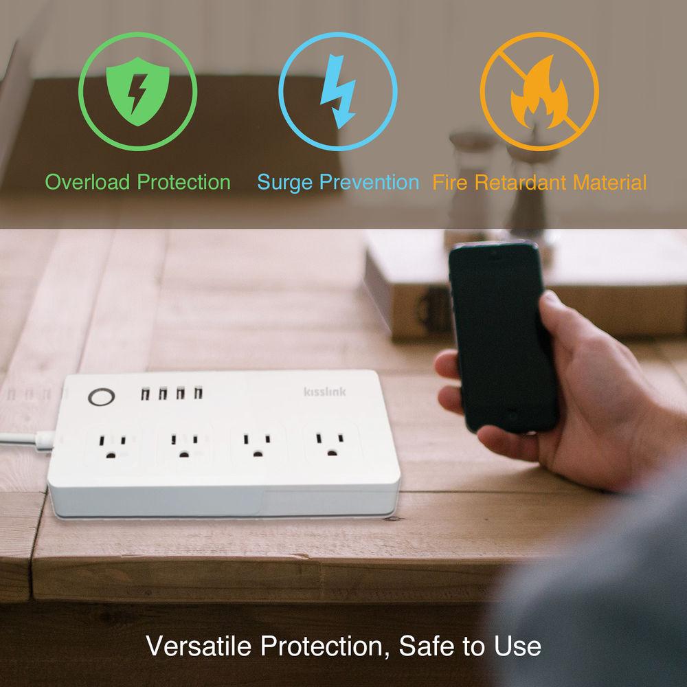 Keewifi kisslink Wi-Fi Smart Surge Protector