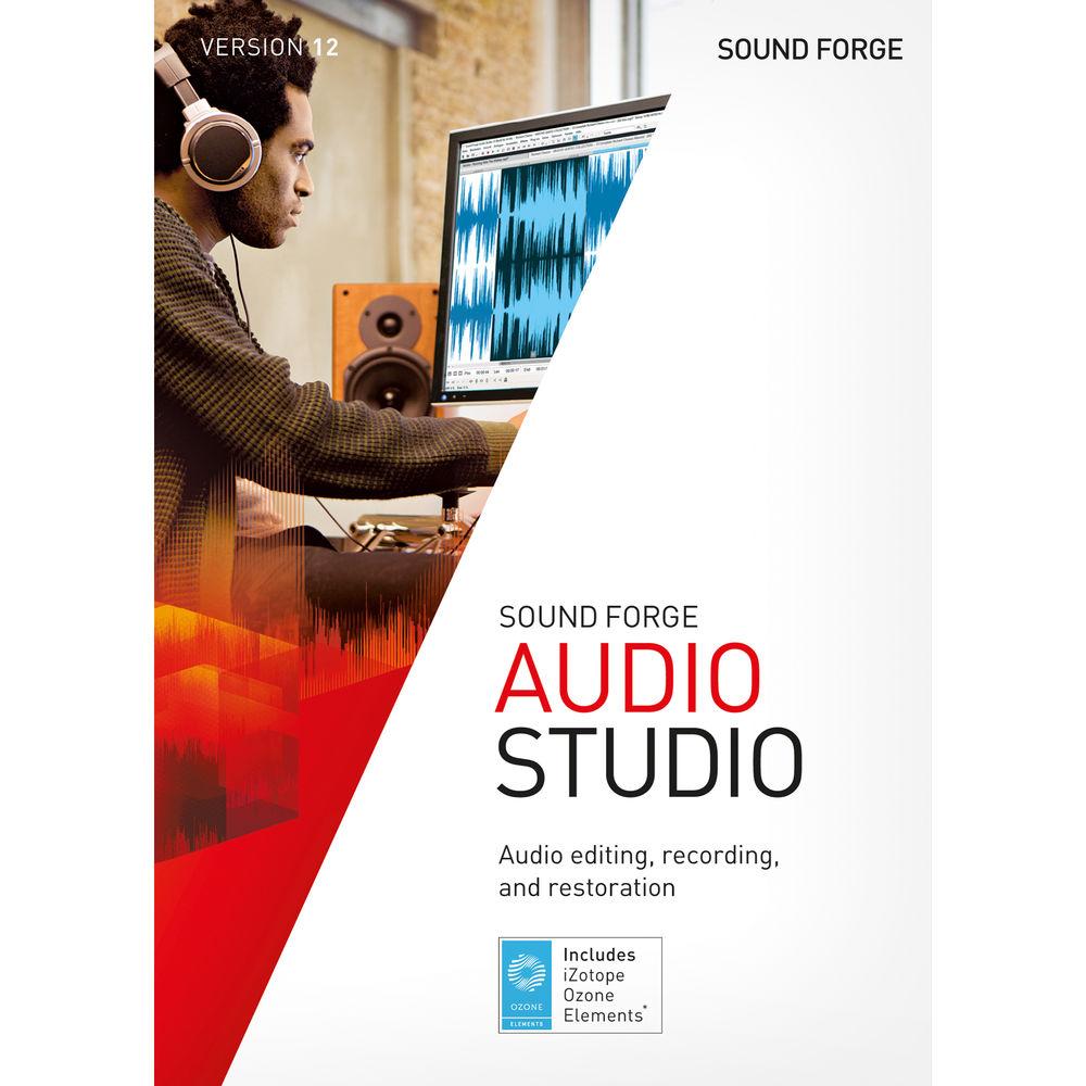 MAGIX Entertainment Sound Forge Audio Studio 12 - Audio Editing Software