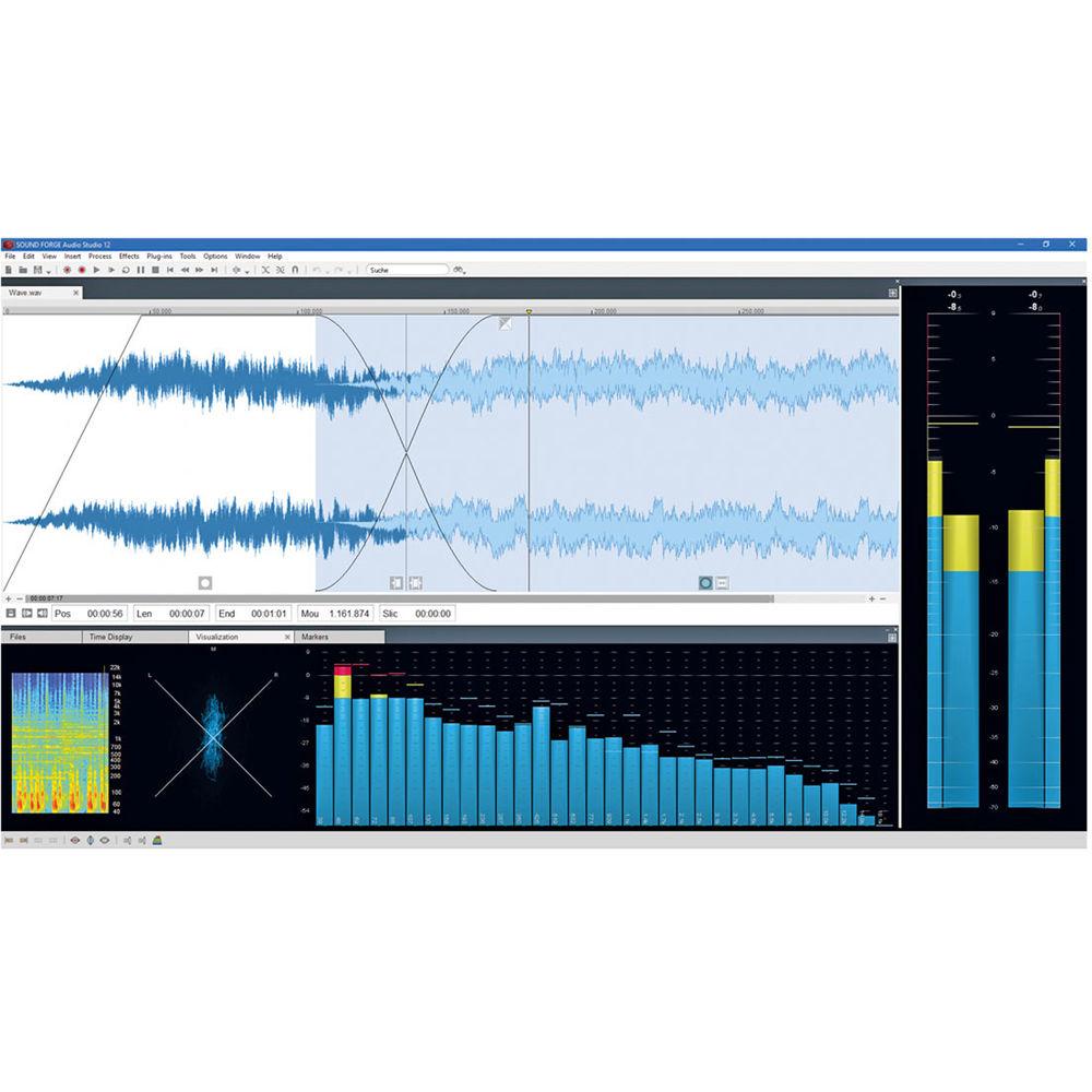 MAGIX Entertainment Sound Forge Audio Studio 12 - Audio Editing Software