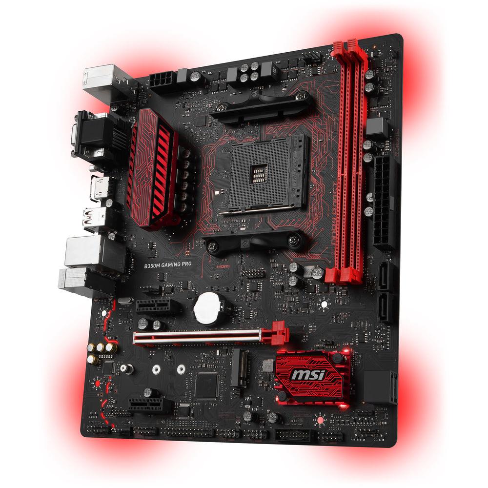 MSI B350M Gaming Pro AM4 mATX Motherboard