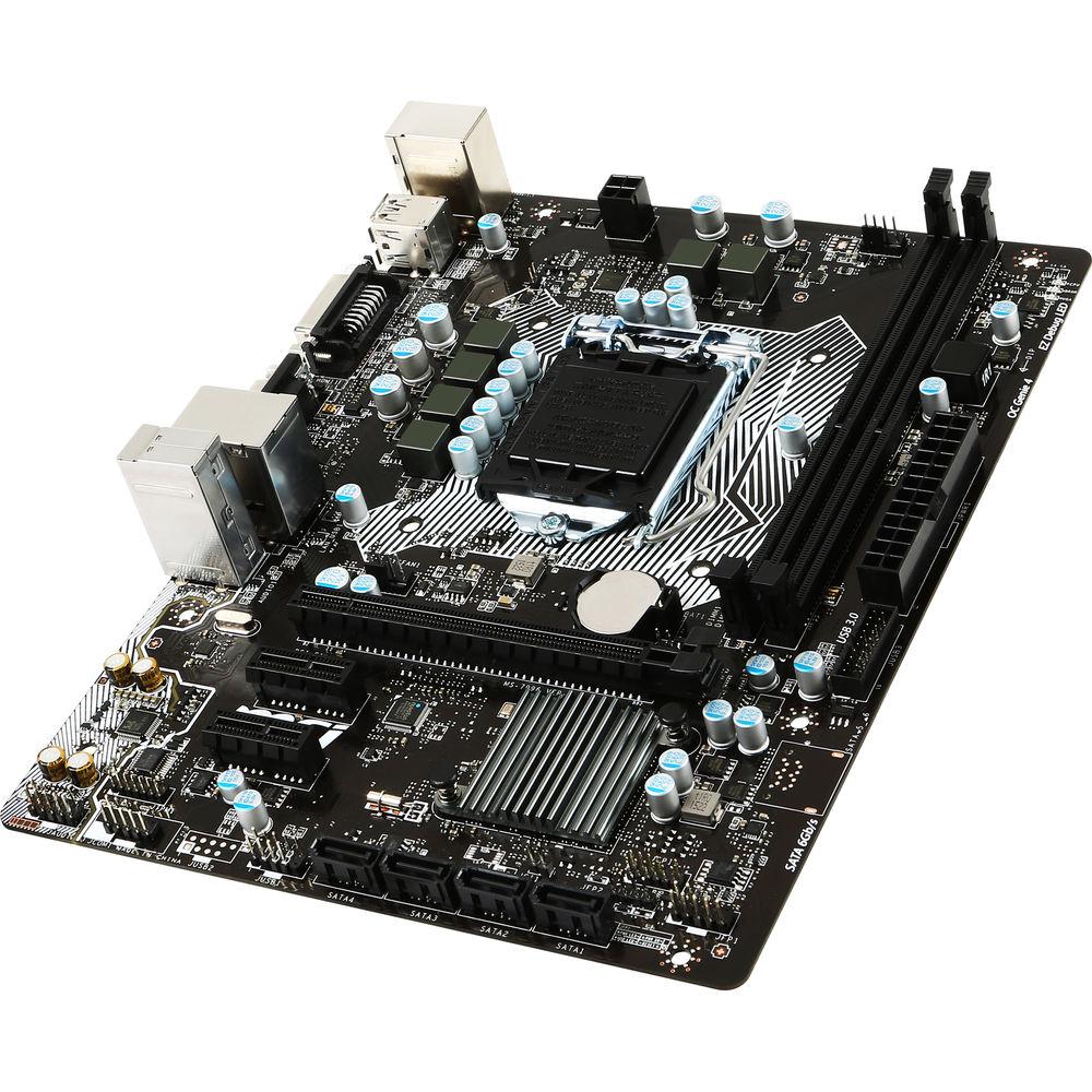 MSI H110M PRO-VD LGA 1151 Micro-ATX Motherboard