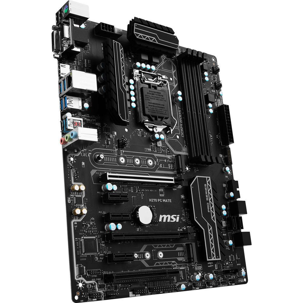 MSI H270 PC Mate LGA1151 ATX Motherboard