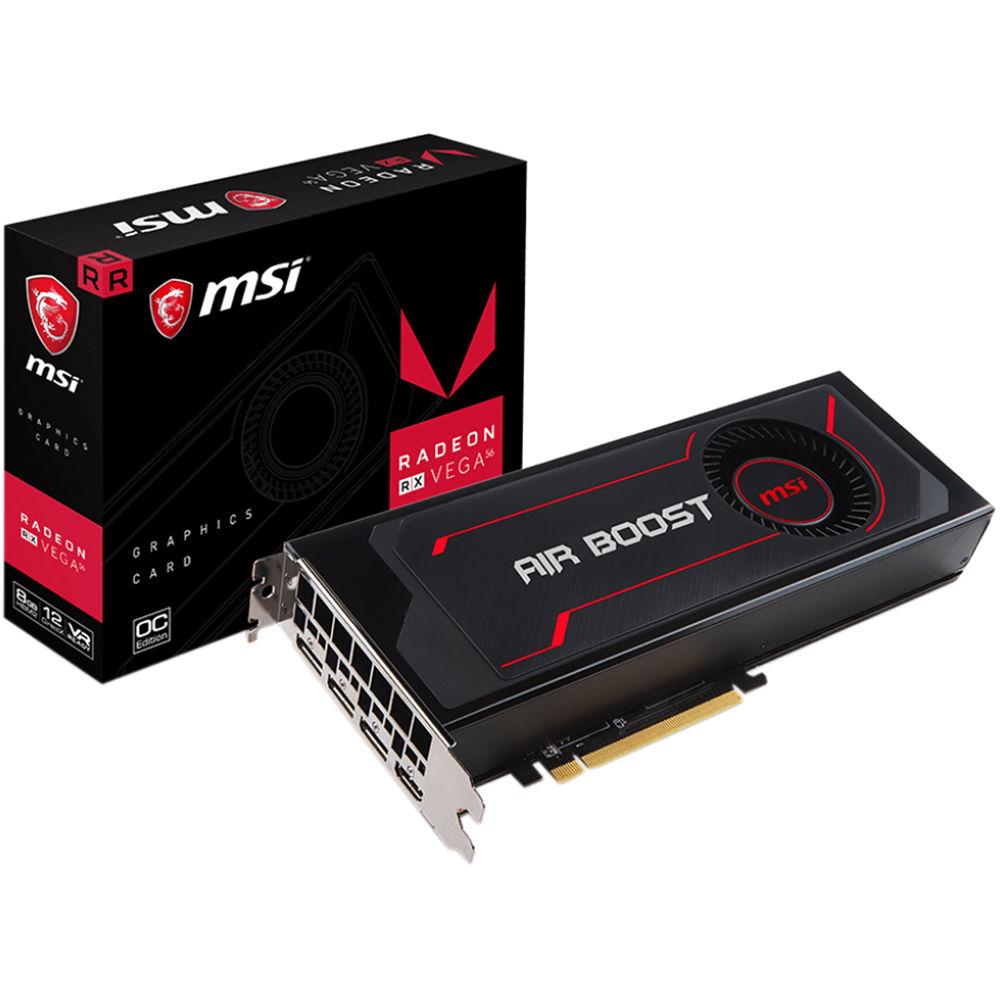 MSI Radeon RX Vega 56 Air Boost 8G OC Graphics Card