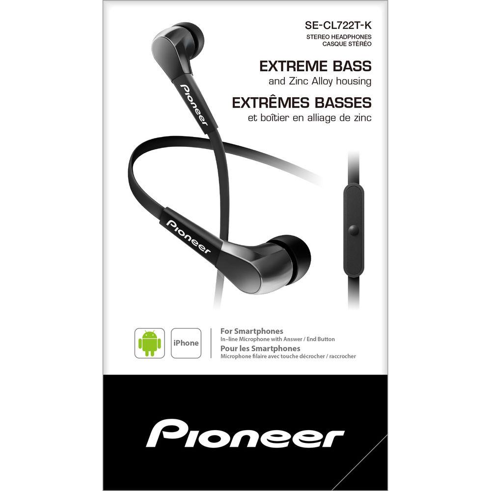 Pioneer SE-CL722T In-Ear Stereo Headphones, Pioneer, SE-CL722T, In-Ear, Stereo, Headphones