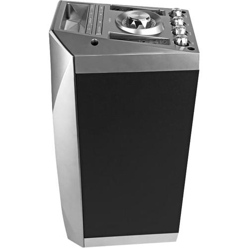 Pyle Pro Bluetooth Active PA Speaker with Portable Karaoke Stereo Cabinet