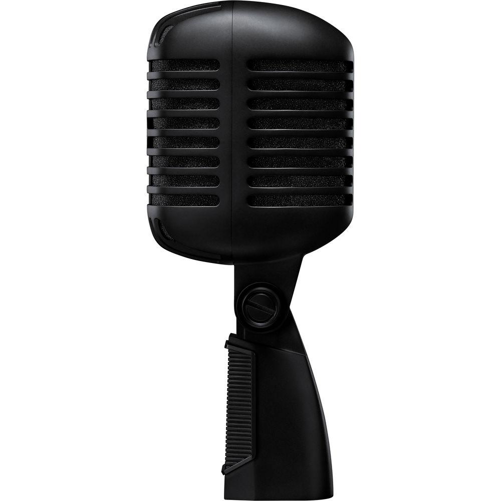 Shure Super 55 Pitch Black Edition Deluxe Vocal Microphone