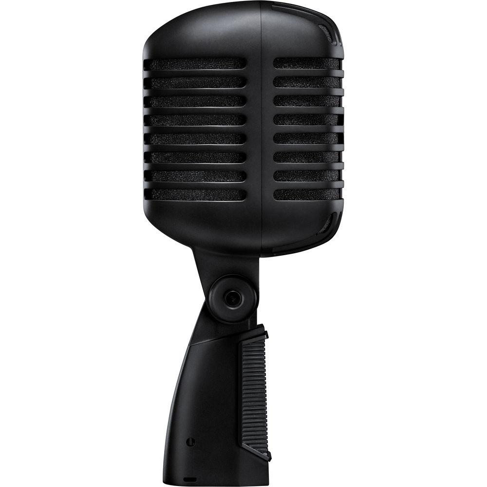 Shure Super 55 Pitch Black Edition Deluxe Vocal Microphone