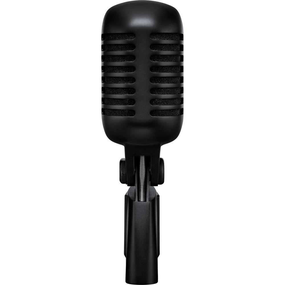 Shure Super 55 Pitch Black Edition Deluxe Vocal Microphone