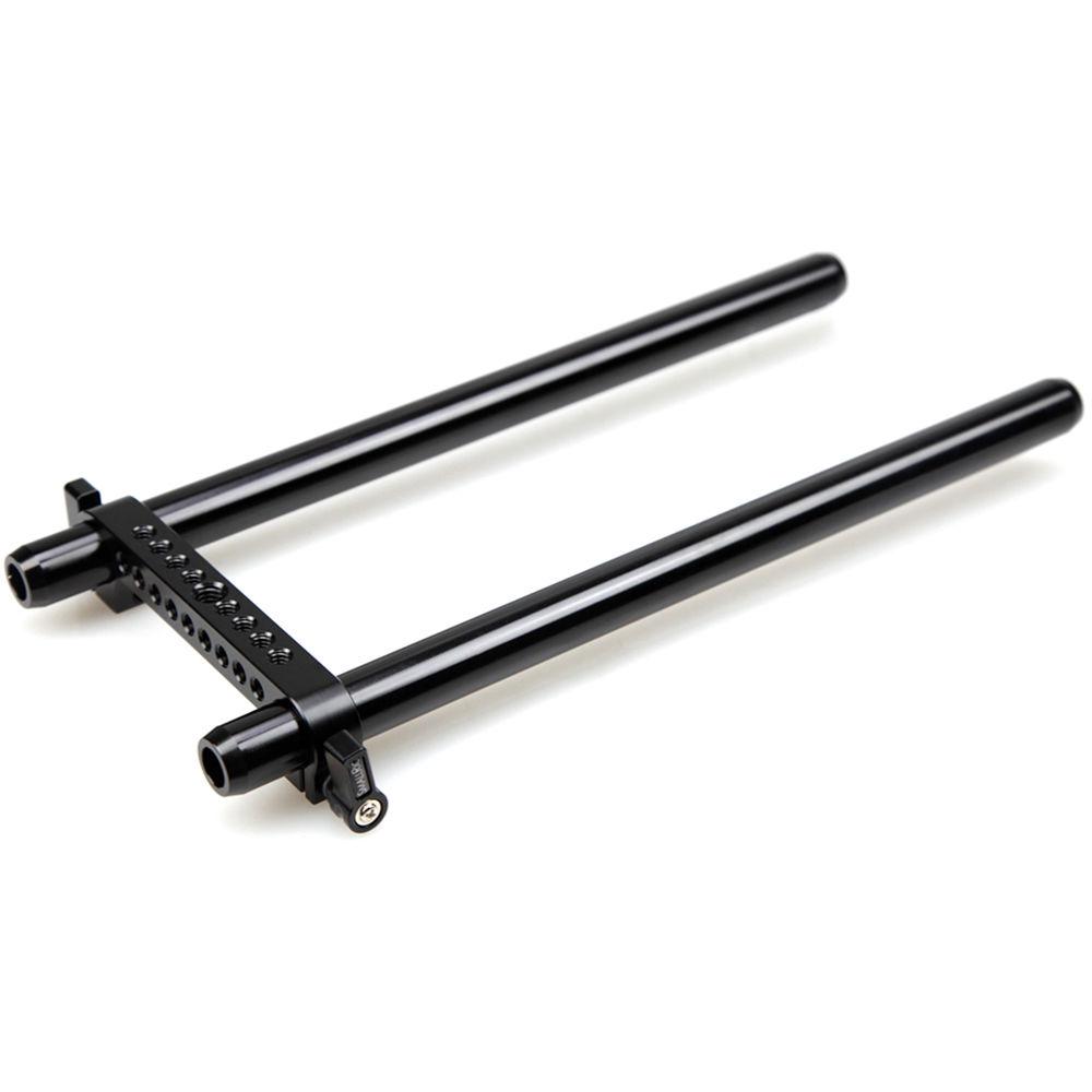 SmallRig 19mm Black Aluminum Rod Pair