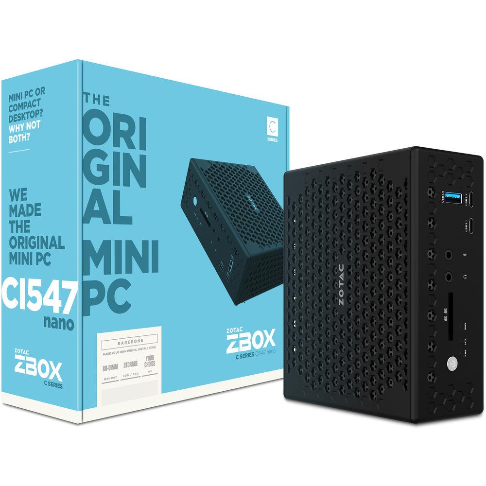 ZOTAC ZBOX CI547 nano Mini Desktop Computer