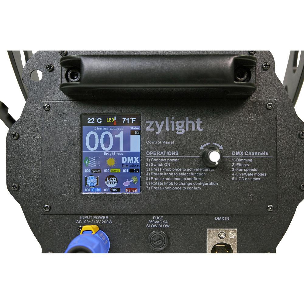 Zylight Pro-Zoom Daylight LED Ellipsoidal Spotlight