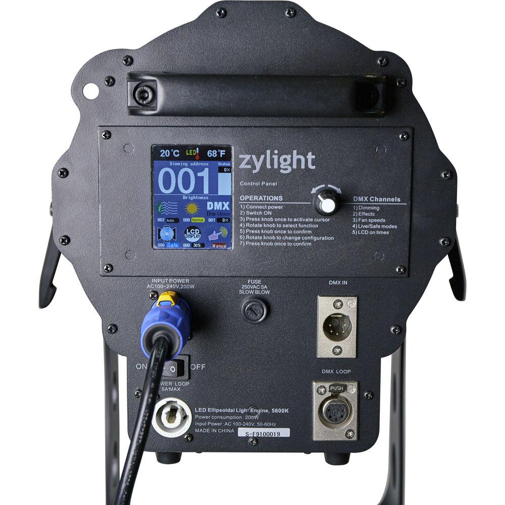 Zylight Pro-Zoom Plus Daylight LED Ellipsoidal Spotlight