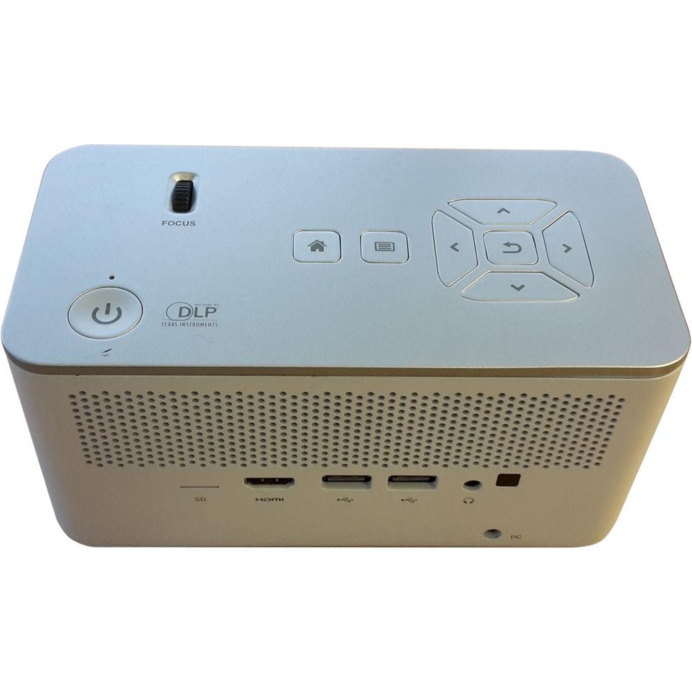 Aiptek AN500-VT 400-Lumen WXGA DLP Pico Projector with Wi-Fi, Aiptek, AN500-VT, 400-Lumen, WXGA, DLP, Pico, Projector, with, Wi-Fi