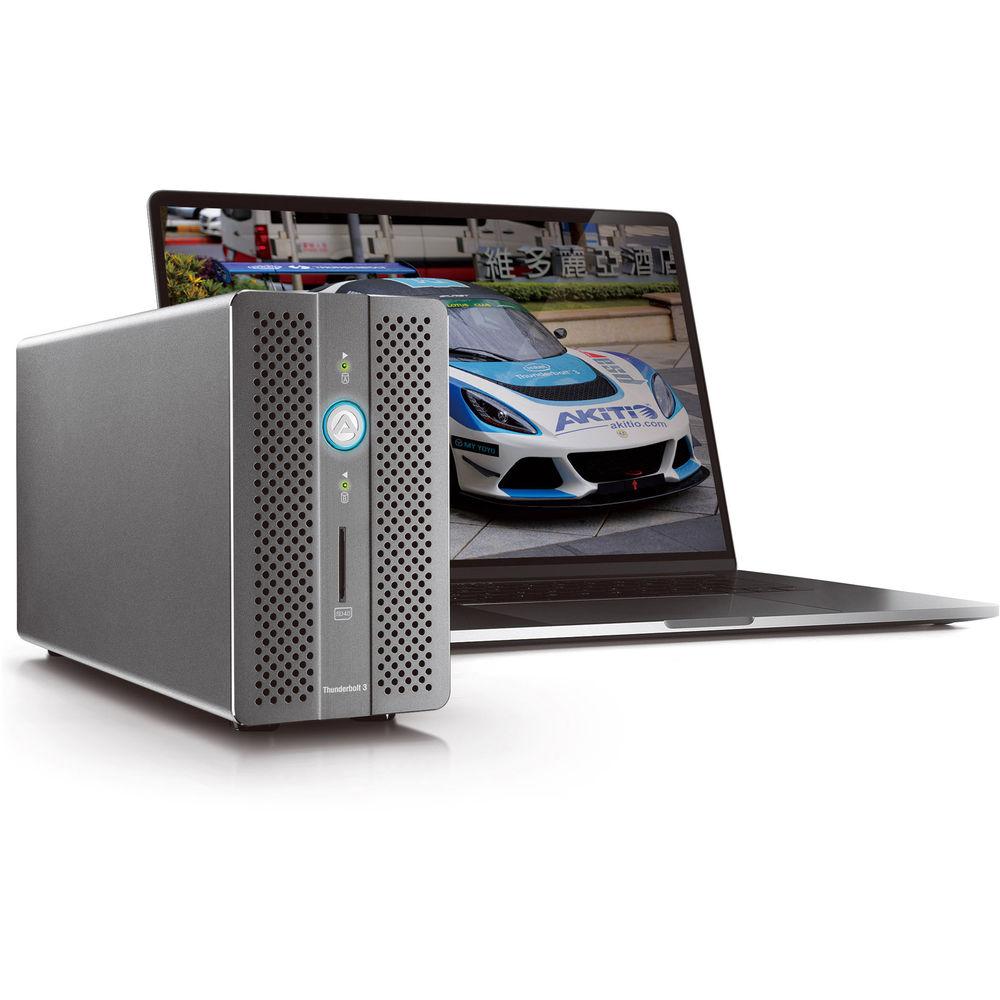 Akitio Thunder3 RAID Station 2-Bay Thunderbolt 3 RAID Array