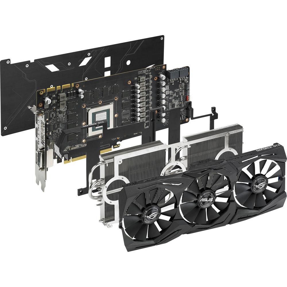 ASUS Republic of Gamers Strix GeForce GTX 1080 TI Graphics Card