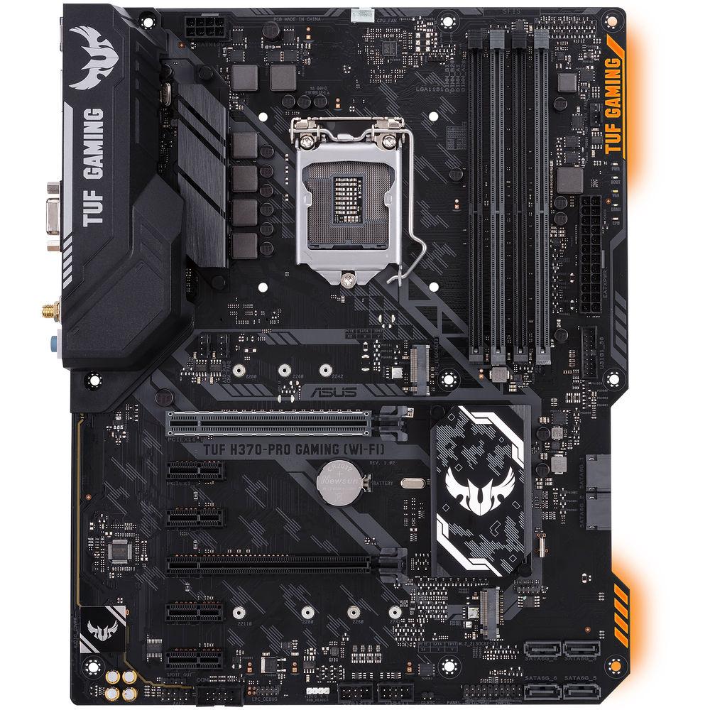ASUS TUF H370-Pro Gaming LGA 1151 ATX Motherboard