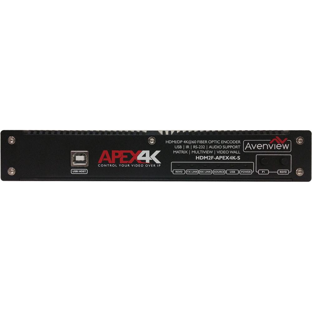 Avenview HDMI 4K IP Transmitter Receiver Set 10-Gigabit with 4K Video Wall and Matrix Functions