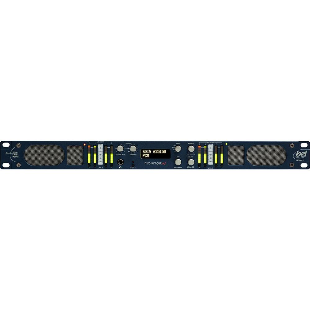 Bel Digital 16-Channel Audio Monitoring Unit with Dolby Decoding & Loudness Measurement, Bel, Digital, 16-Channel, Audio, Monitoring, Unit, with, Dolby, Decoding, &, Loudness, Measurement