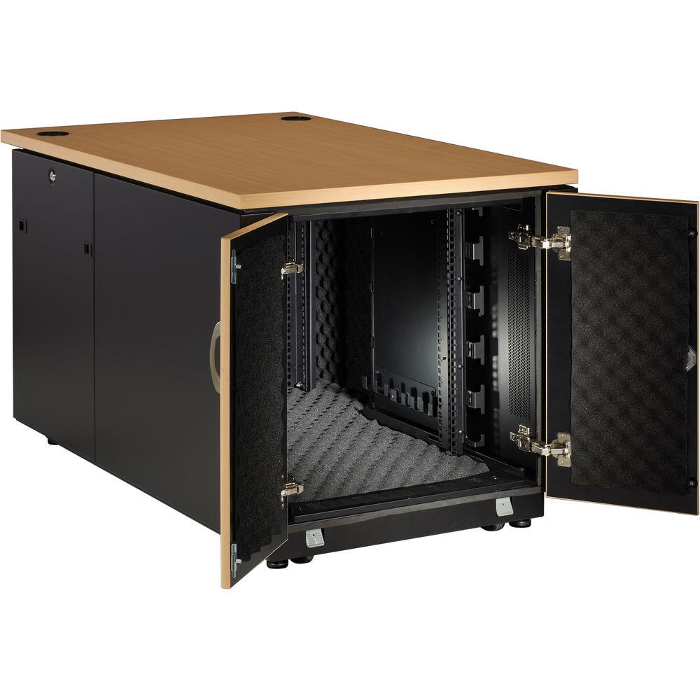 Black Box QuietCab 12 RU Acoustic Cabinet, Black, Box, QuietCab, 12, RU, Acoustic, Cabinet