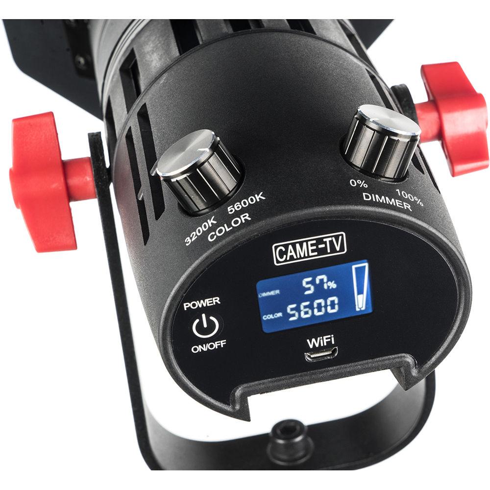 CAME-TV Boltzen 30W Fresnel Fanless Focusable LED Bi-Color 1-Light with Bag