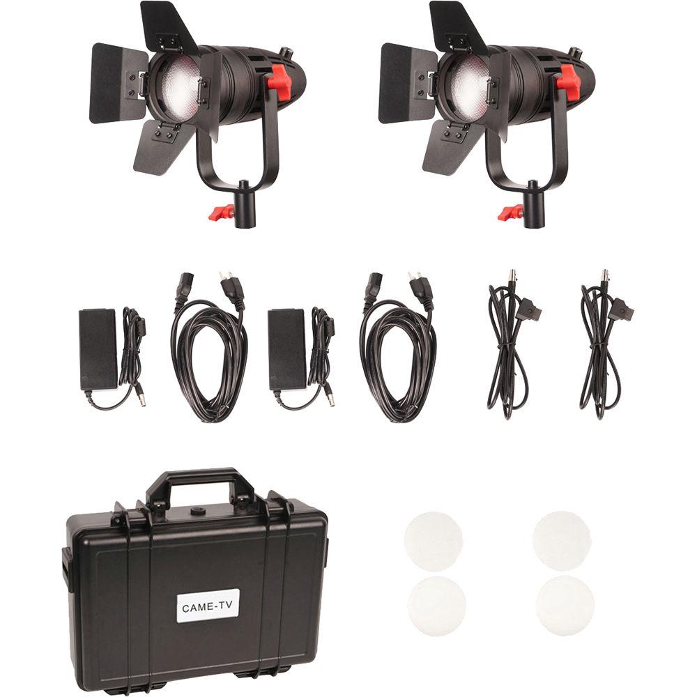 CAME-TV Boltzen 30W Fresnel Fanless Focusable LED Bi-Color Fixture Kit