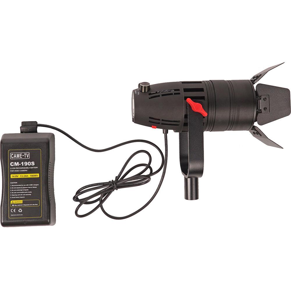 CAME-TV Boltzen 30W Fresnel Fanless Focusable LED Daylight 3-Light Kit