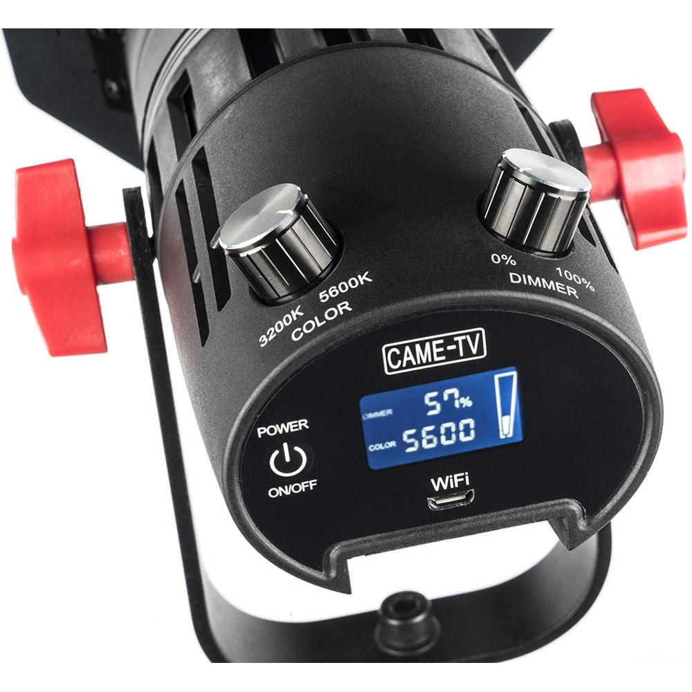 CAME-TV Boltzen 55W Bi-Color LED Fresnel 3-Light Kit