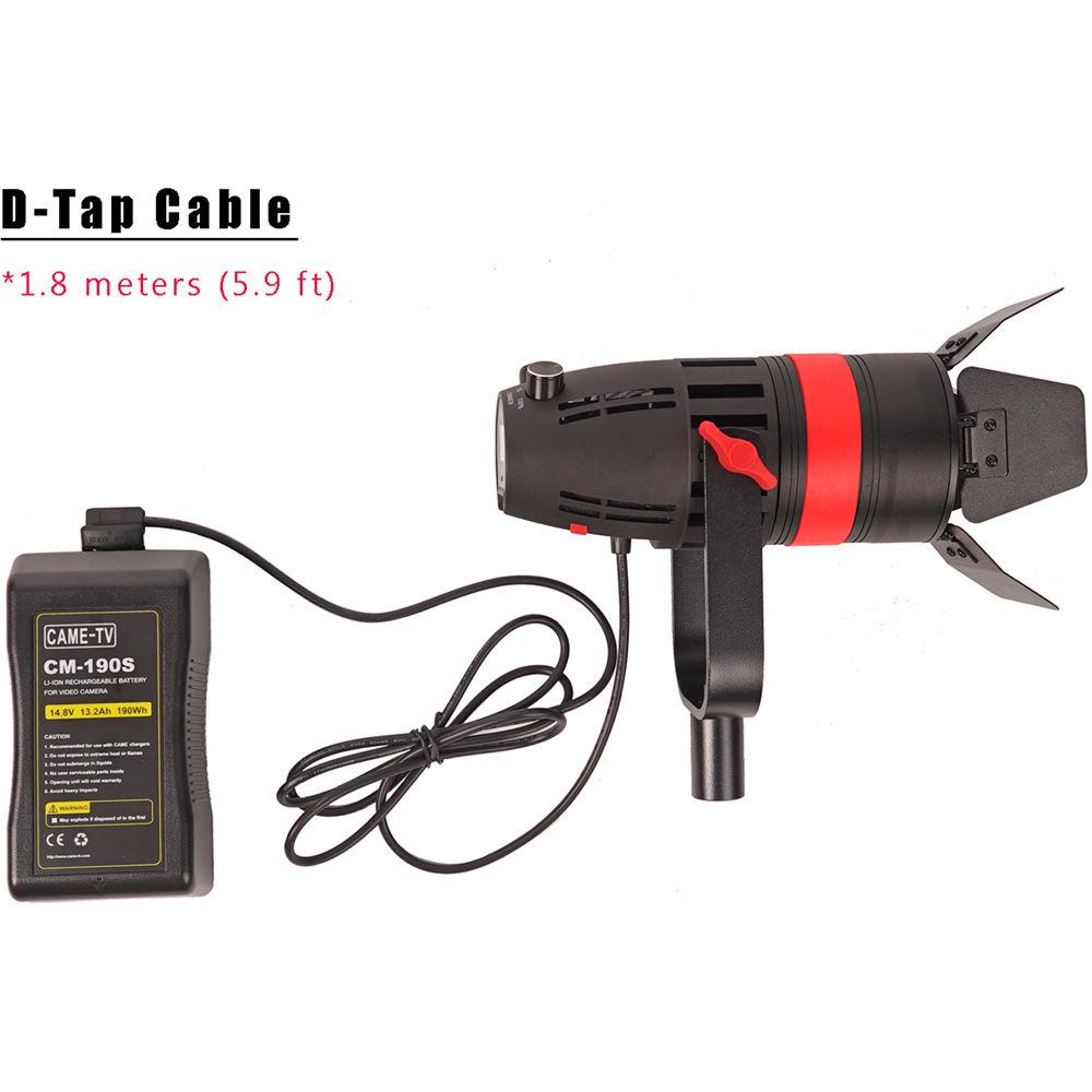 CAME-TV Boltzen 55W Bi-Color LED Fresnel 3-Light Kit