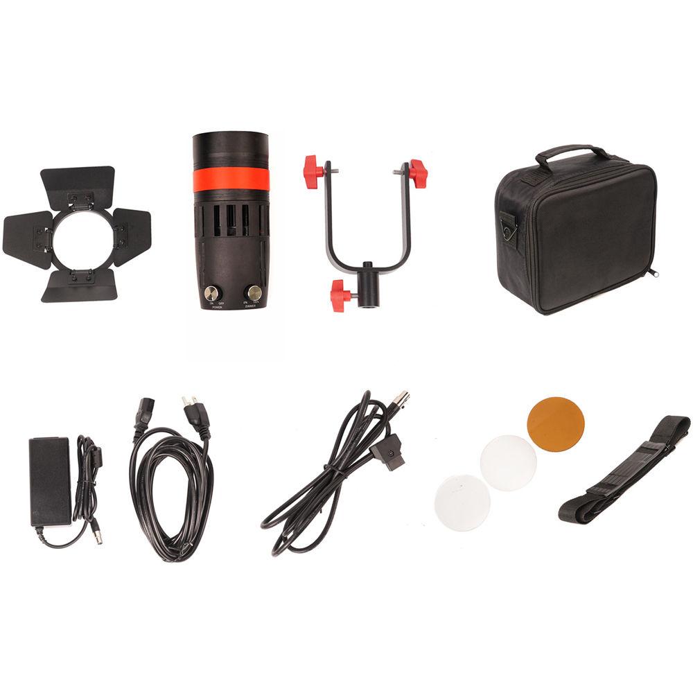 CAME-TV Boltzen 55W Bi-Color LED Fresnel 3-Light Kit