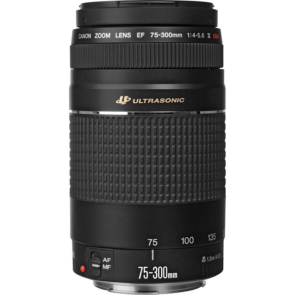 Canon EF 75-300mm f 4-5.6 III USM Lens