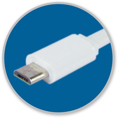 ChargeHub CableLinx USB 2.0 Type-A Male to Micro-USB Male Charge & Sync Cable