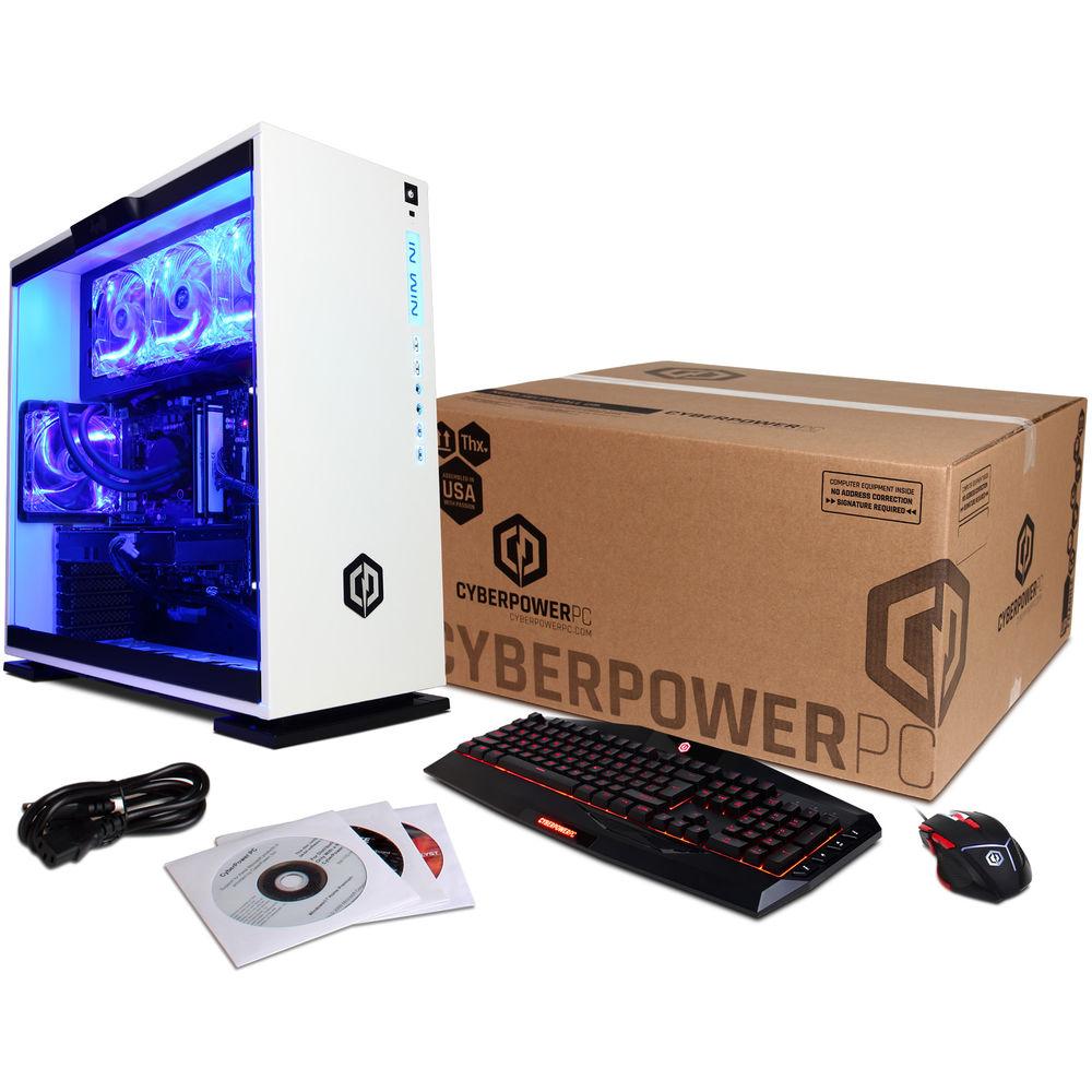 CyberPowerPC BattleBox Essential Liquid Cool Desktop Computer