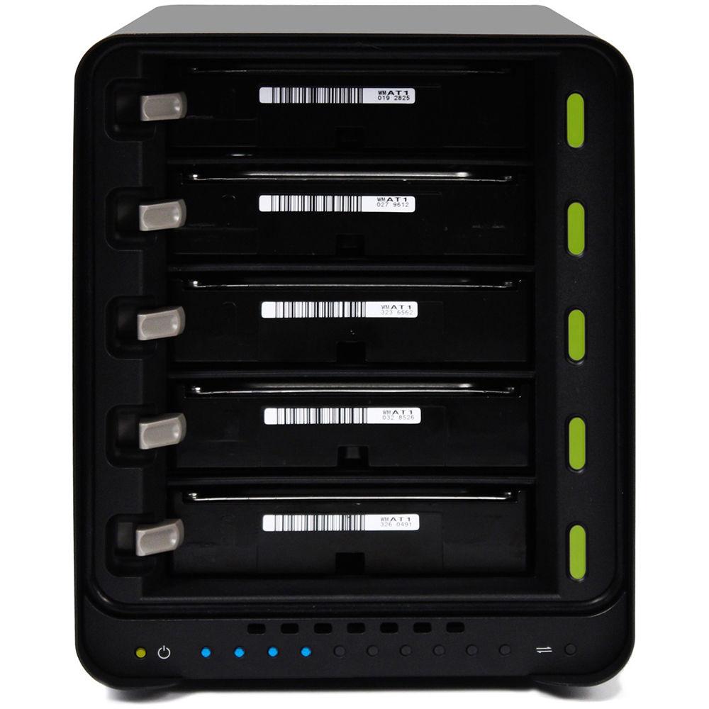 Drobo 5C 50TB 5-Bay USB 3.0 Type-C Enclosure Kit with HGST NAS Drives